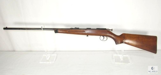 Vintage Belgium ELG Single Shot .22 LR Bolt Action Rifle for Repair