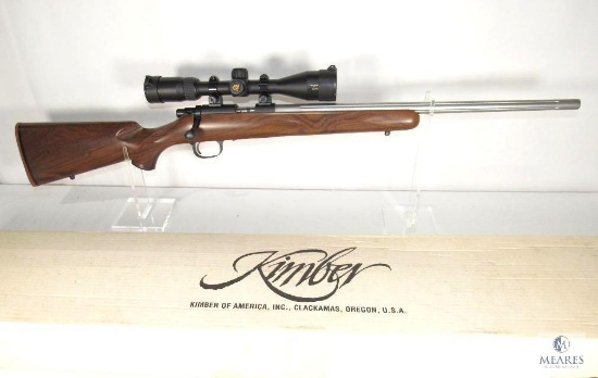 Kimber of America, Inc: Model 82C Clackamas, OR Production .22LR Bolt Action Rifle With Nikon Scope