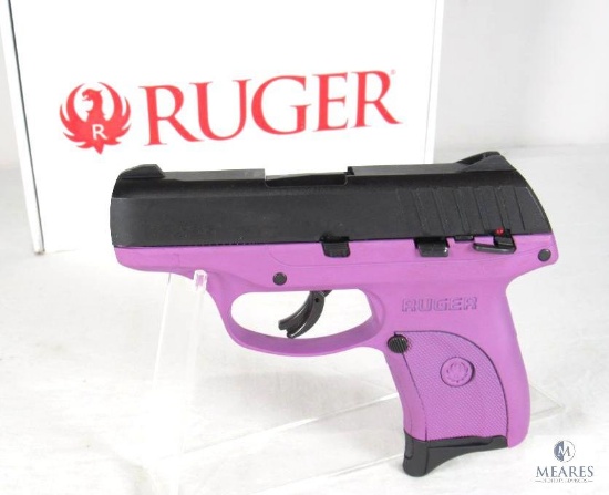 New Ruger ECS9 9mm Luger Semi-Auto Pistol in Purple