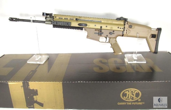 New FN Scar 16S 5.56 Nato Semi-Auto Rifle in FDE