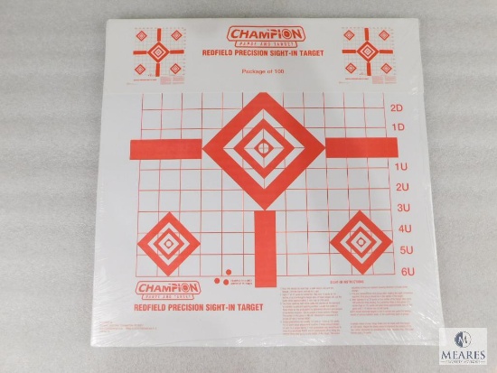Champion Redfield Sight in Rifle Targets 100 Count