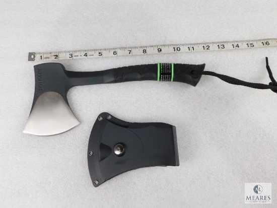 New Schrade Tactical Survival Hatchet with Sheath