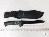 New Schrade Large Fixed Blade Survival Knife with Sheath