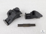 New 45 Degree Offset AR 15 Front and Rear Rifle Sights