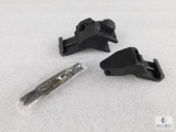 New 45 Degree Offset AR15 Front and Rear Rifle Sights