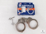 New Smith and Wesson Nickel Plated Handcuffs