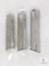 Lot of Three Steel 20 Round Magazines Fits Browning Hi-Power 9mm Luger