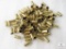 Approximately 100 Count 9mm Luger Brass Cases Once Fired for Reloading