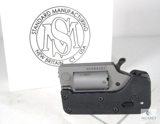 New Standard Mfg Switch Gun Folding .22 WMR Magnum Revolver
