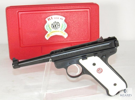 New Ruger Mark II NRA Endowment Edition .22 Semi-Auto Pistol *Rare 2 Digit Serial # for Employees