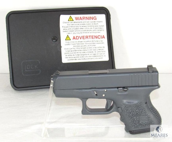 Glock 27 .40 S&W Semi-Auto Pistol With Original Tupperware Case