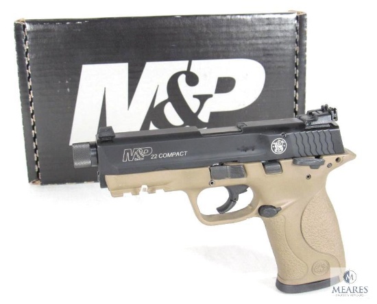 Smith & Wesson M&P 22 Compact .22LR Super Ready FDE Semi-Auto Pistol