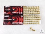 100 Rounds Federal American Eagle 9mm Luger FMJ 124 Grain Ammo