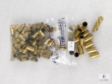 Approximately 100 Count 40 S&W Brass Cases for Reloading