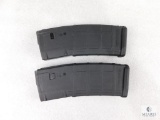 Lot of Two PMAG 30 Round AR 15 5.56 Magazines