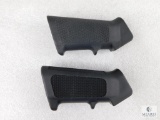 Lot of Two Black Checkered Pistol Grips for M4 / AR Style Rifles