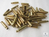 Approximately 50 .308 WIN Brass Cases Once Fired Deprimed for Reloading