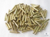 Approximately 100 .223 REM Brass Cases Once Fired Deprimed and Swaged for Reloading