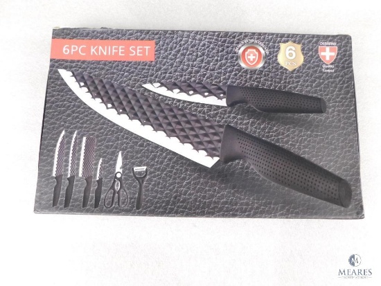 Six Piece Knife Cutlery Set Made in Original Box
