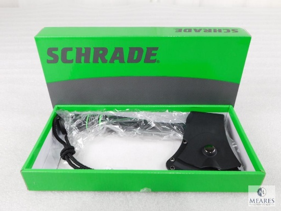 New Schrade SCAXE10 11" Full Tang Hatchet With 3.6" Blade and Sheath