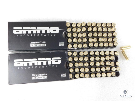 100 Rounds Ammo Inc 10mm 180 Grain TMC Ammo