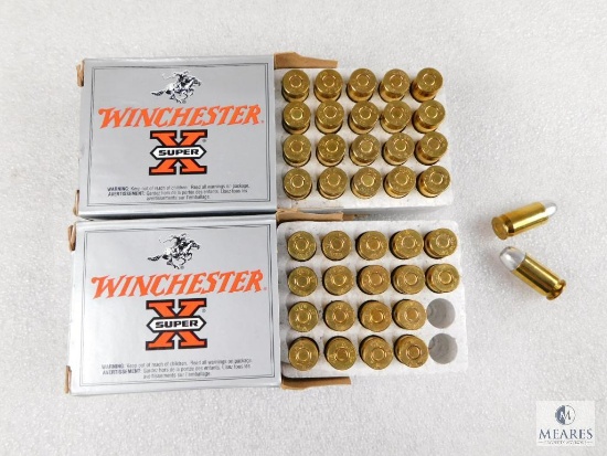 40 Rounds Winchester .45 Auto 185 Grain Silvertip Hollow Point Self Defense Ammo