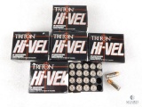 100 Rounds Triton Hi-Vel .45 ACP +P 185 Grain Hollow Point Self Defense Ammo