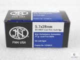 50 Rounds FN 5.7x28mm 27 Grain Ammo