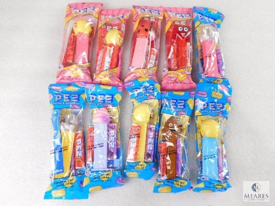 Lot of Emoji Themed Pez Dispensers