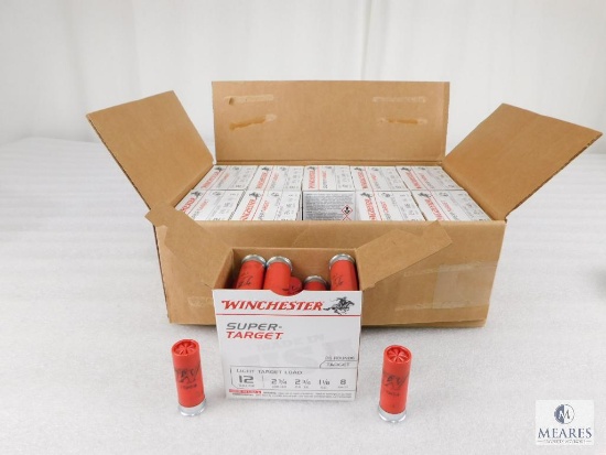 250 Rounds Winchester .12 Gauge Shotgun Shells. 2 3/4" #8
