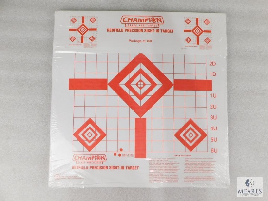 100 Count Champion Redfield Precision Rifle Sight in Targets