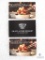 Bonefish Grill Restaurant Two Free Dessert & Two Free Appetizer Certificates