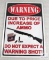 New No Warning Shots Tin Sign 17