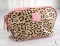 New Tender Love Large Cosmetic Bag In Leopard Print