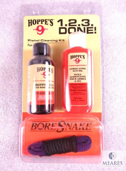 New Hoppe's 1.2.3. DONE! .22 Caliber Cleaning Kit