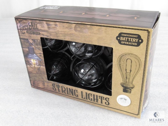 New Litez All Vintage String Lights Edison Bulbs With 6 Hour Timer