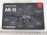 New Tekmat AR-15 Liberal's Guide Funny Gun Cleaning Mat