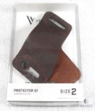 New VERSACARRY Leather Holster Protector S1 Size 2 1911 and Micro