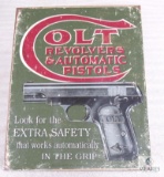 Vintage Look Colt Revolvers and Pistols Tin Sign 17