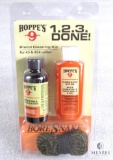 Hoppes 45 Caliber Pistol Cleaning Kit With Boresnake, Solvent, and Oil