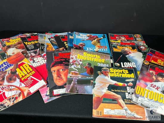 Collection of Sports Illustrated Magazines from 1991-1993