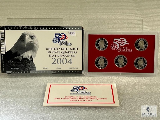 2004 50 State Quarters, Silver Proof Set