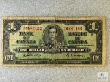 1937 $1.00 Bank of Canada Note