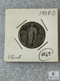 1928-D Standing Liberty Quarter, VG-F