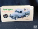 Remington Die Cast Collector Pickup with Kennel Bank 