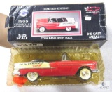 1995 Chevy Convertible Bank, 1/25 Scale by Racing Champions, 1994