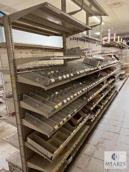 Complete Aisle of Shelving - Lozier Brand