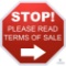 Terms - Please Read - DO NOT BID ON THIS LOT