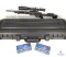 Savage B17 MDT .17 HMR Bolt Action Rifle With Vortex Scope and Loaded With Accessories
