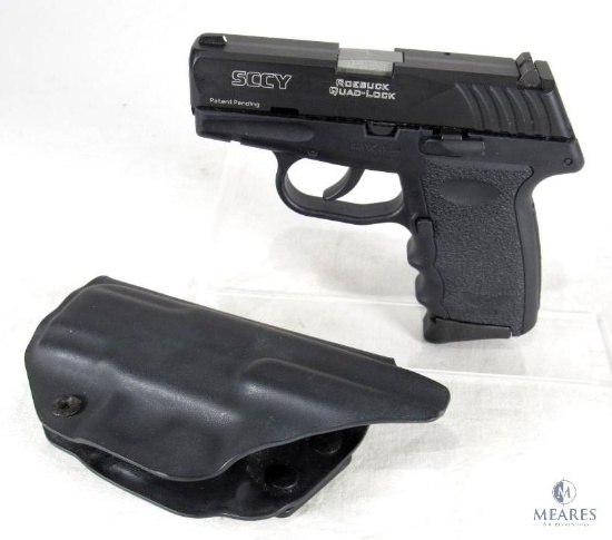 SCCY CPX-3 .380 ACP Semi-Auto, Double Action Only Pistol